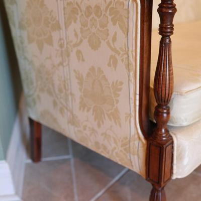 Sam Moore Ivory Settee (1 of 2)