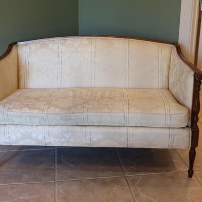 Sam Moore Ivory Settee (1 of 2)