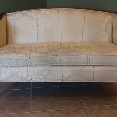 Sam Moore Ivory Settee (1 of 2)