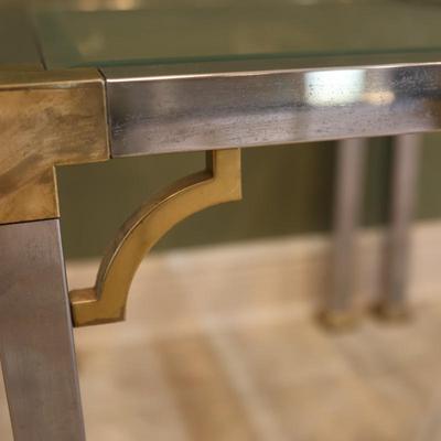 Vintage Pair of Chrome End Tables