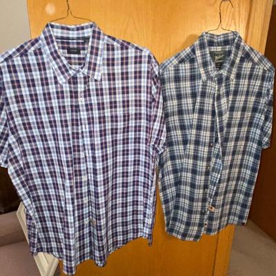 NICE MEN’S XL BUTTON UP SHIRTS