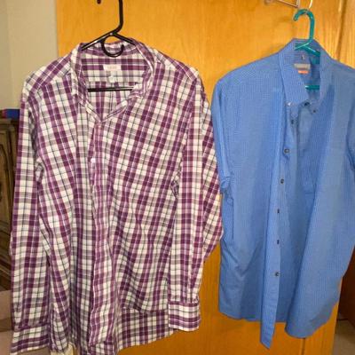 VAN HUESEN, STAFFORD, ARROW, IZOD XL BUTTON UP SHIRTS