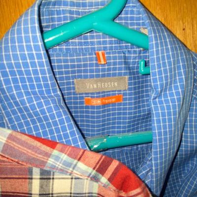 VAN HUESEN, STAFFORD, ARROW, IZOD XL BUTTON UP SHIRTS