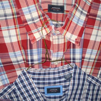 VAN HUESEN, STAFFORD, ARROW, IZOD XL BUTTON UP SHIRTS
