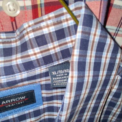 VAN HUESEN, STAFFORD, ARROW, IZOD XL BUTTON UP SHIRTS