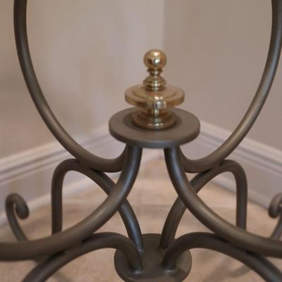 Round Beveled Glass Tabletop
