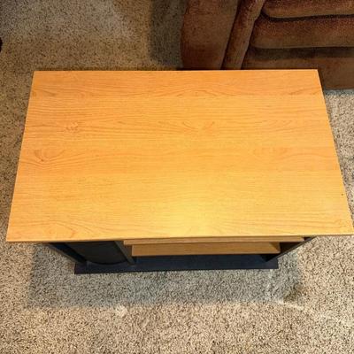 MEMOREX COMBO DVD/VHS PLAYER PLUS SMALL MEDIA STAND