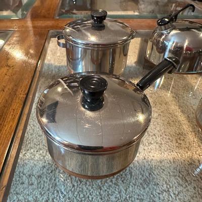 RARE CHILD'S PLAY SET OF REVERE WEAR POTS AND PANS