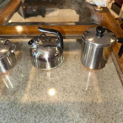 RARE CHILD'S PLAY SET OF REVERE WEAR POTS AND PANS