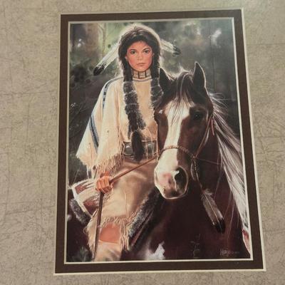 NATIVE AMERICAN THEMED ARTWORK
