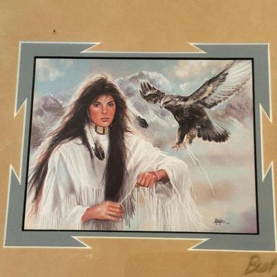 NATIVE AMERICAN THEMED ARTWORK