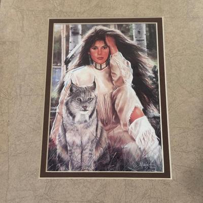 NATIVE AMERICAN THEMED ARTWORK