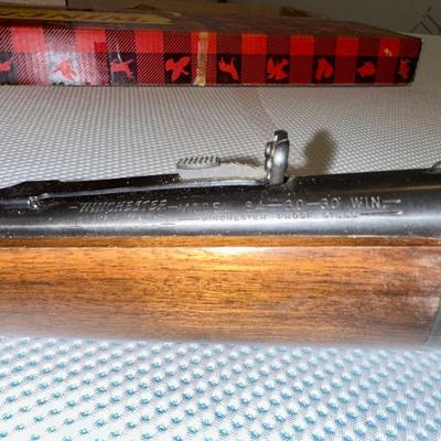 WINCHESTER MODEL 94, 30 - 30 LEVER ACTION * 75TH WYOMING ANNIVERSARY * HAS NEVER BEEN FIRED