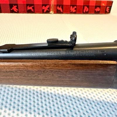 WINCHESTER MODEL 94, 30 - 30 LEVER ACTION * 75TH WYOMING ANNIVERSARY * HAS NEVER BEEN FIRED