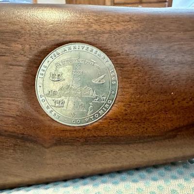 WINCHESTER MODEL 94, 30 - 30 LEVER ACTION * 75TH WYOMING ANNIVERSARY * HAS NEVER BEEN FIRED