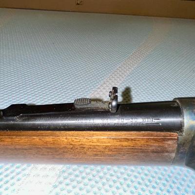 WINCHESTER MODEL 94, 30 - 30 LEVER ACTION * 75TH WYOMING ANNIVERSARY * HAS NEVER BEEN FIRED