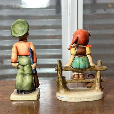 GOEBEL HUMMELS "JUST RESTING" AND "SOLDIER BOY"