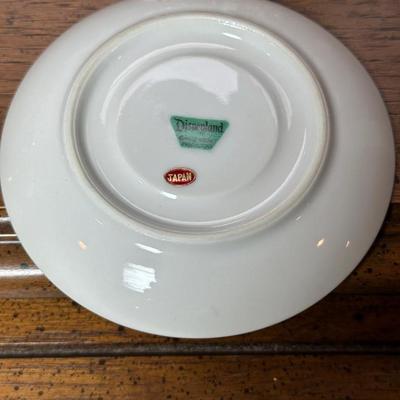 DISNEY PRODUCTIONS TEACUP AND SAUCER, OCCUPIED JAPAN MINIATURE TEA SET PLUS MORE