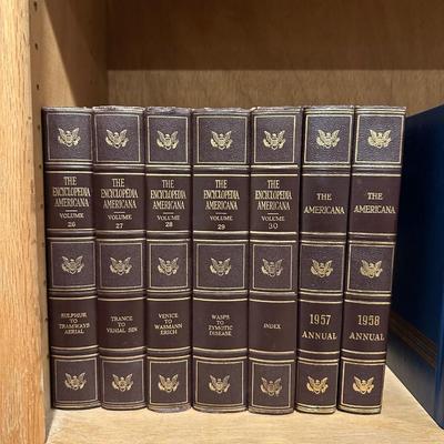 THE ENCYCLOPEDIA AMERICANA 1956 COPYRIGHT