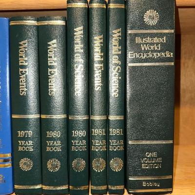 THE NEW BOOK OF KNOWLEDGE, WORLD EVENTS AND SCIENCE