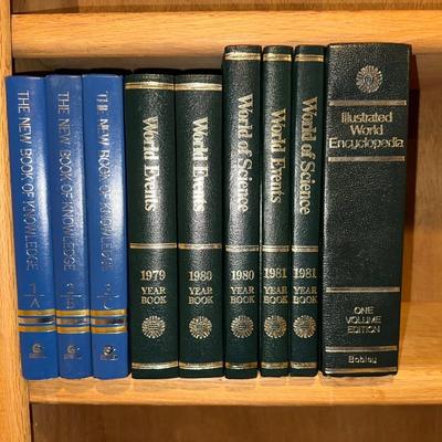 THE NEW BOOK OF KNOWLEDGE, WORLD EVENTS AND SCIENCE