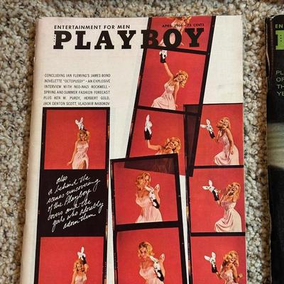 1966 PLAYBOY MAGAZINES