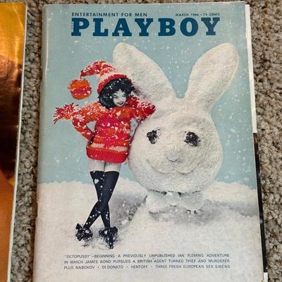 1966 PLAYBOY MAGAZINES
