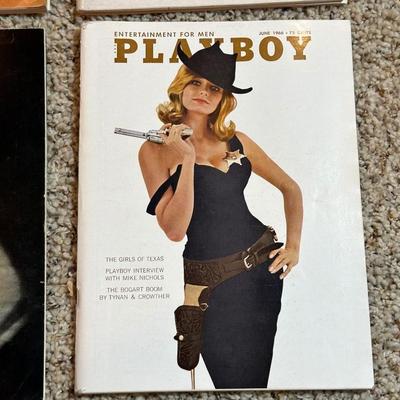 1966 PLAYBOY MAGAZINES