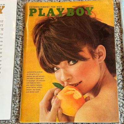1966 PLAYBOY MAGAZINES
