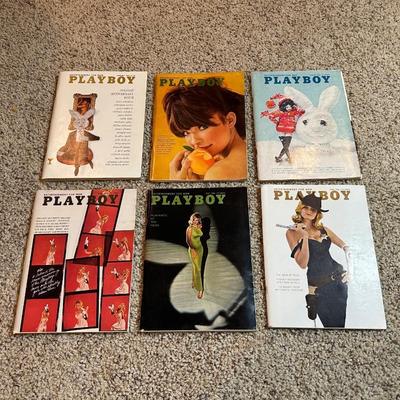 1966 PLAYBOY MAGAZINES