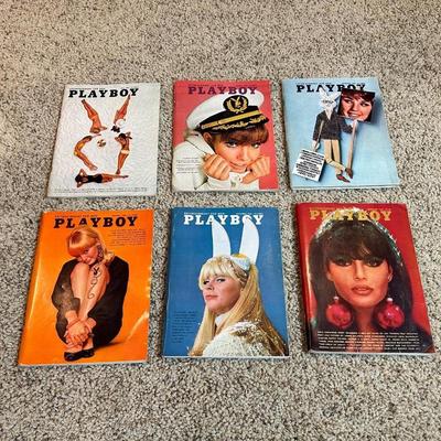 1966 PLAYBOY MAGAZINES