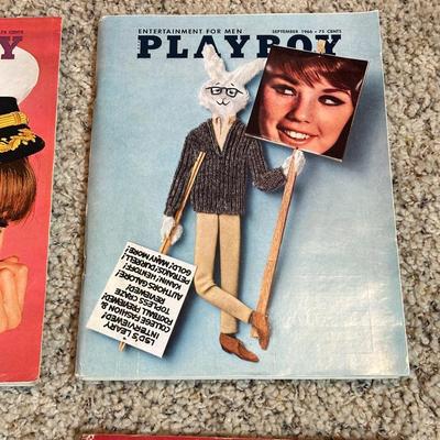 1966 PLAYBOY MAGAZINES