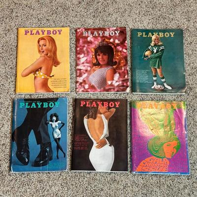 1967 PLAYBOY MAGAZINES
