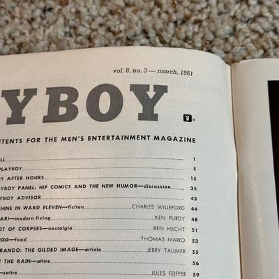 1960'S PLAYBOY MAGAZINES