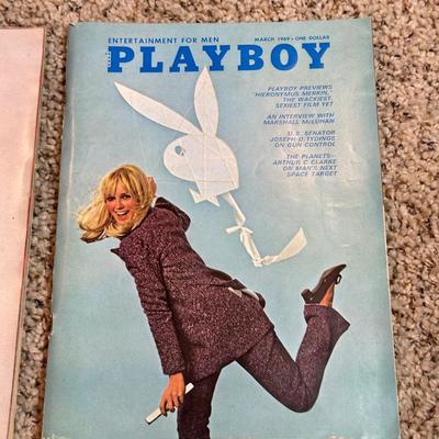 1969 PLAYBOY MAGAZINES