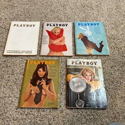 1969 PLAYBOY MAGAZINES