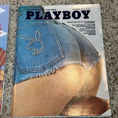 1974 PLAYBOY MAGAZINES