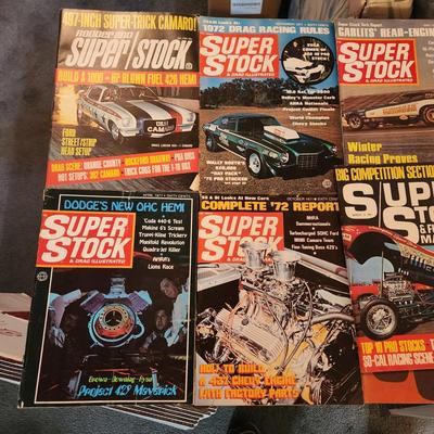 lot of 1971 Car Magazines Super Stock