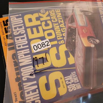 lot of 1971 Car Magazines Super Stock