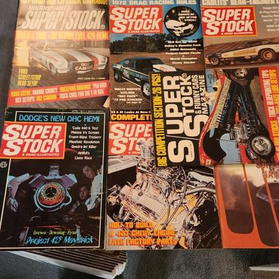 lot of 1971 Car Magazines Super Stock