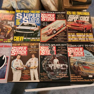 lot of 1971 Super Stock Car magazines