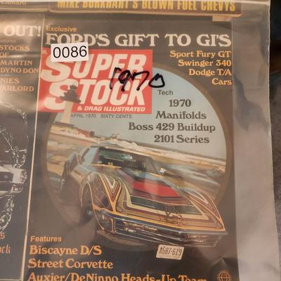 lot of 1971 Super Stock Car magazines