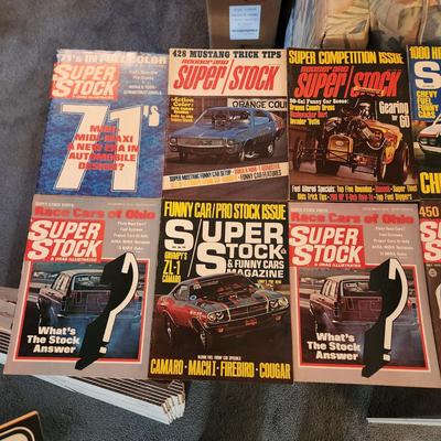 lot of 1971 Super Stock Car magazines