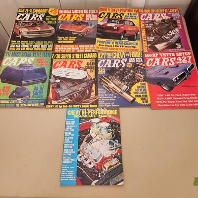 lot of 9 Cars Magazines