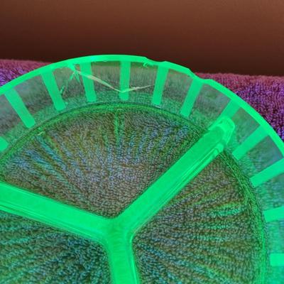 Vasaline Uranium Glass Lot