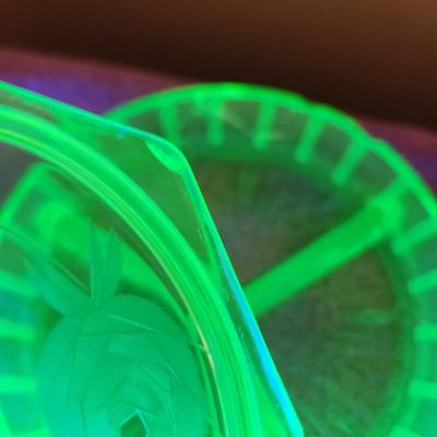 Vasaline Uranium Glass Lot