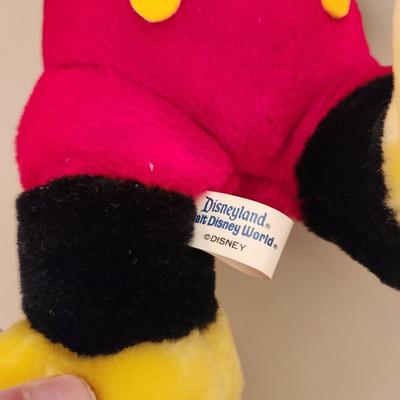 Walt Disney Minnie and Mickey Mouse Plush dolls