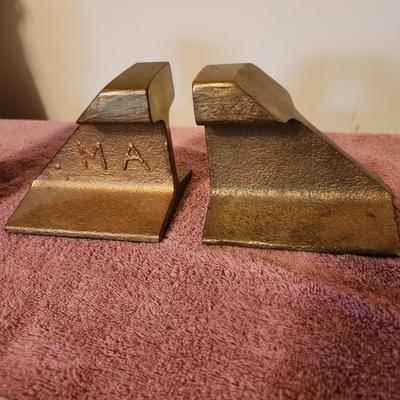 Railroad Rail from 1893 Bookends Heavy