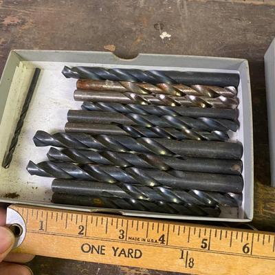 Assortment of drill bits