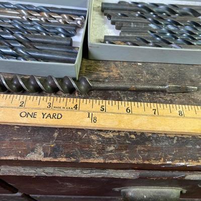 Assortment of drill bits